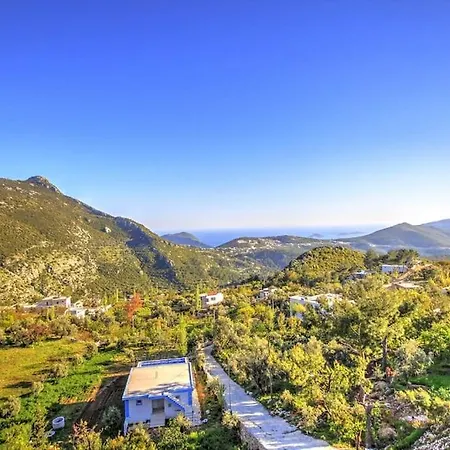 Kalkan Islamlar'da Tas Mimarili Villa-awz191 Villa *