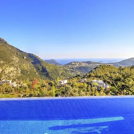 Villa Kalkan Islamlar'da Tas Mimarili Villa-awz191 *